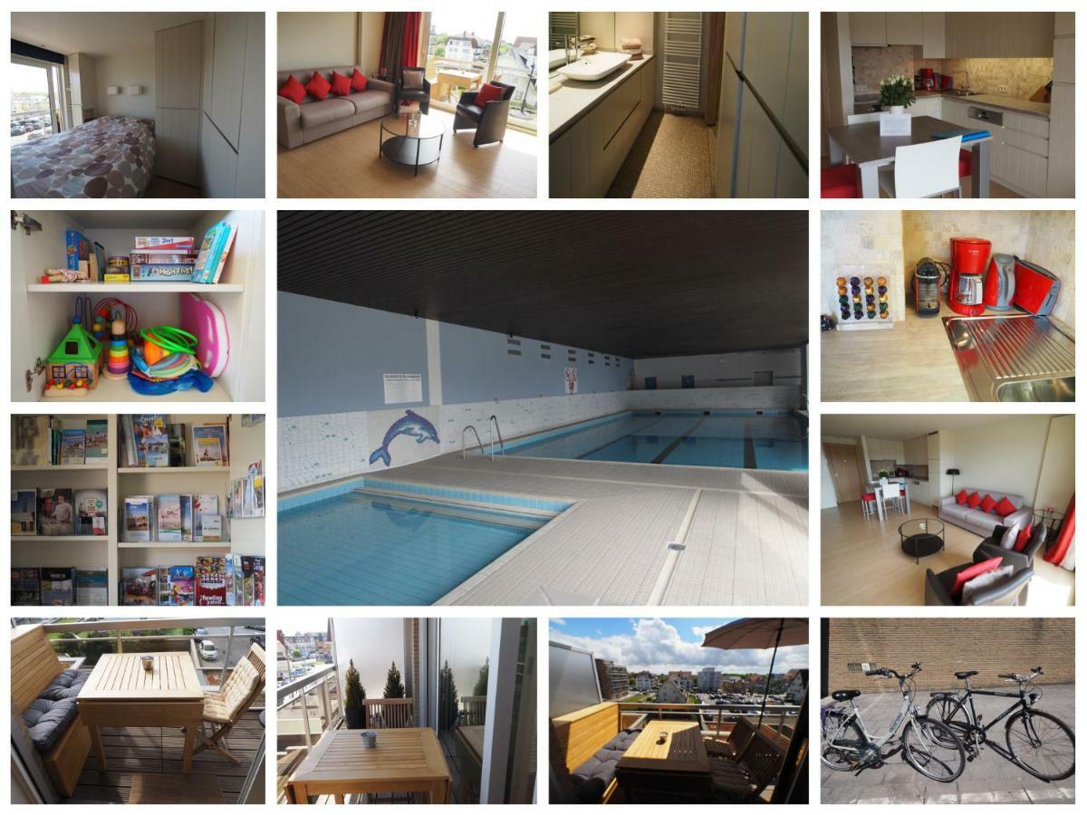 Appartement Sur La Digue - De Haan - Le Coq - Silver Beach D2 Eksteriør bilde