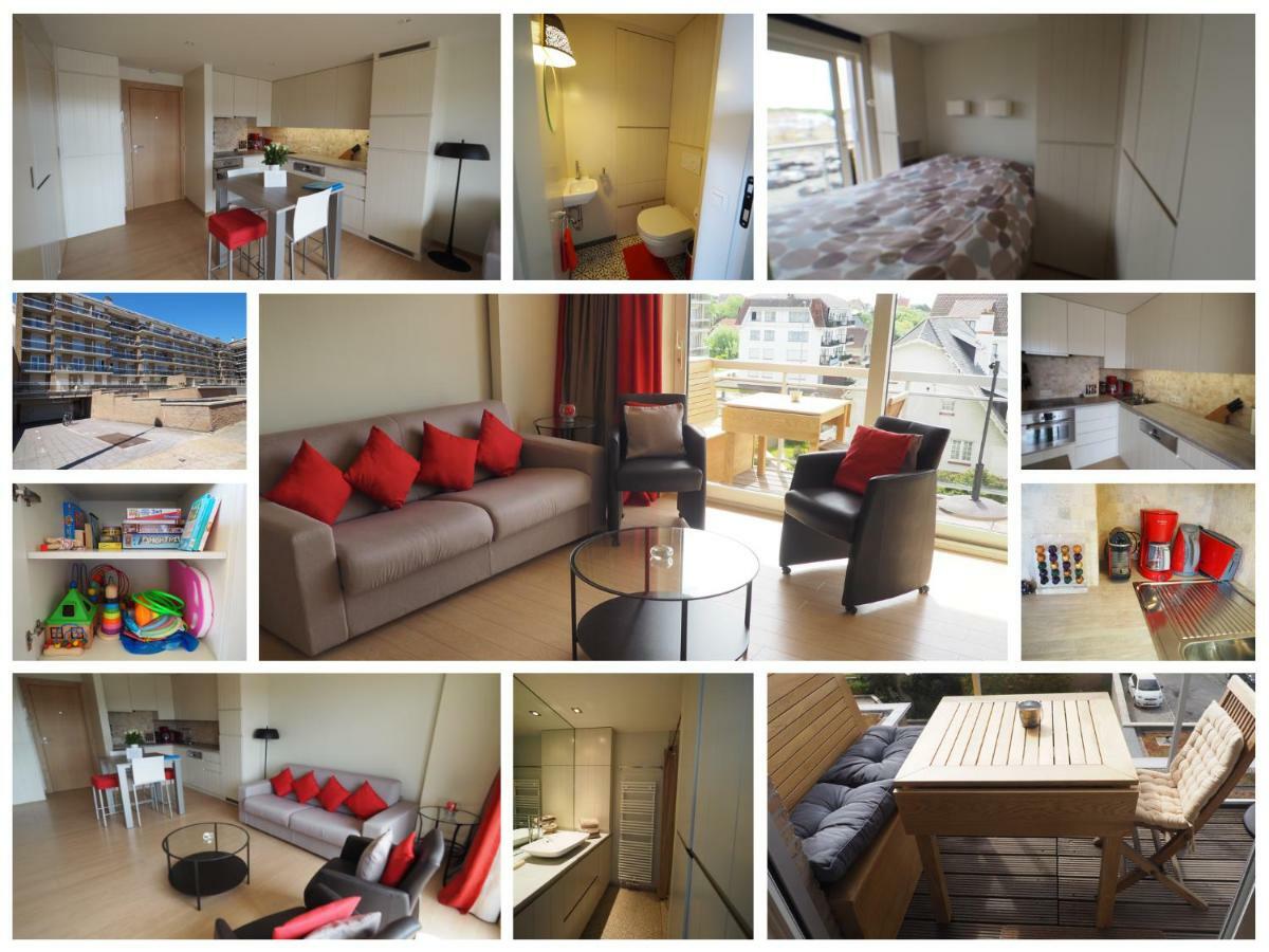 Appartement Sur La Digue - De Haan - Le Coq - Silver Beach D2 Eksteriør bilde